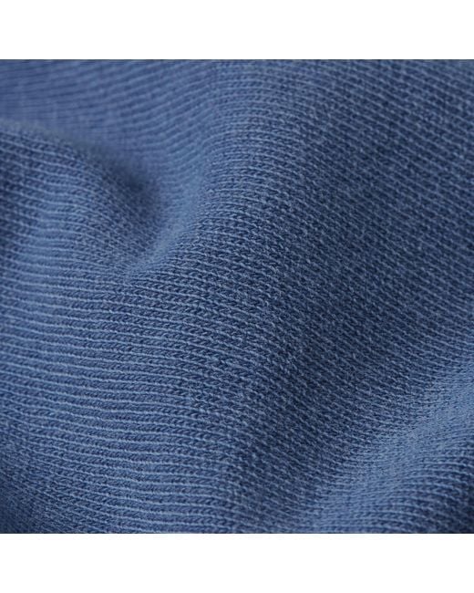 G-Star Blue Overdyed Saddle Sleeve Loose T-Shirt-Kleid