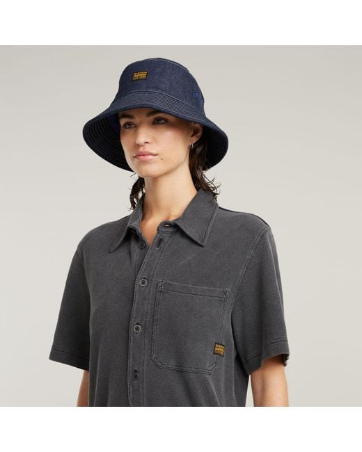 G-Star Gray Easy Short Jumpsuit