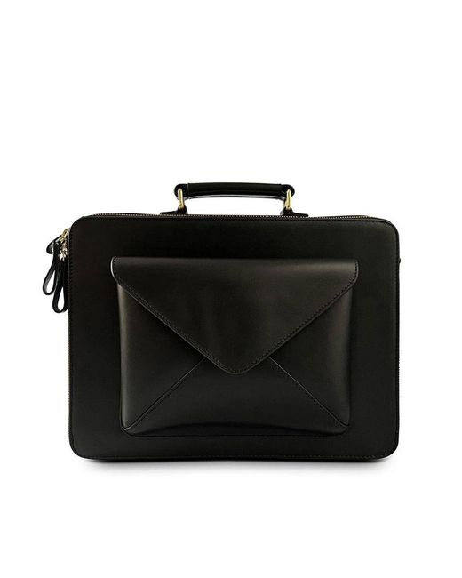 Nappa Dori Black Pioneer Laptop Bag