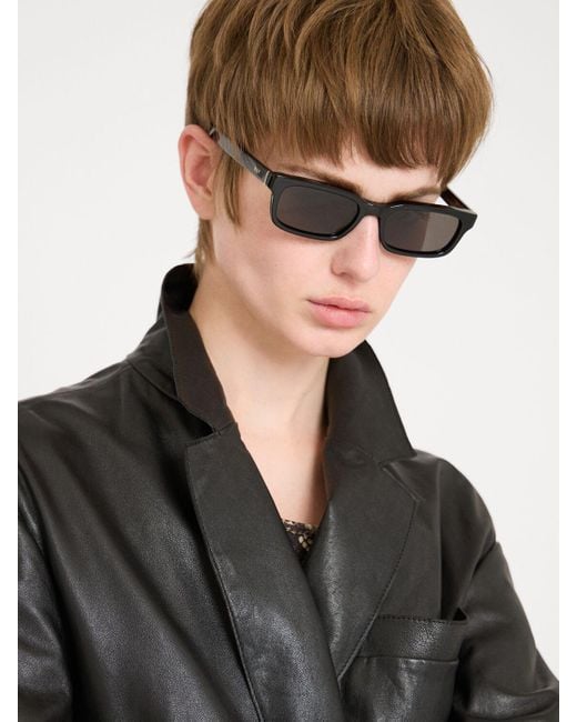 Retrosuperfuture Gray Damen Sonnenbrille Aus Acetat „Gesto“