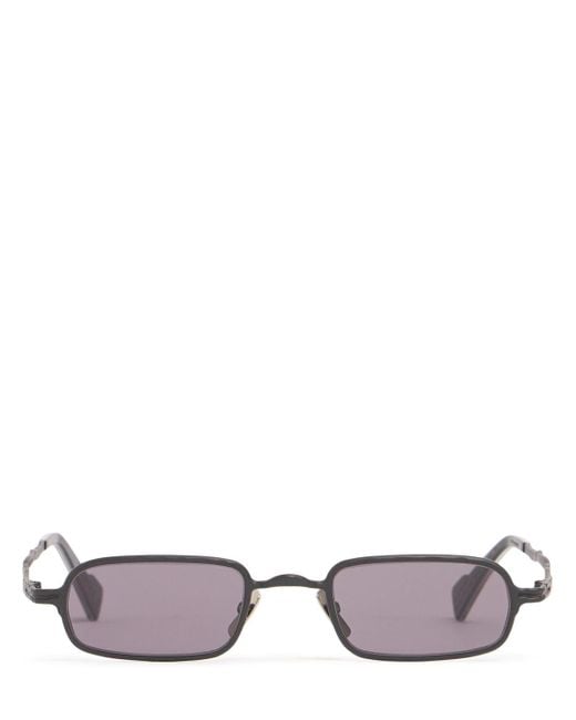 Kuboraum Black Damen Metall-Sonnenbrille „Z18“