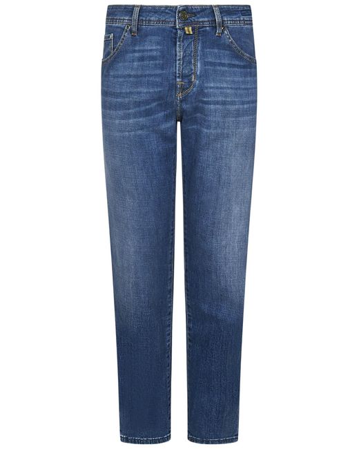 Jacob Cohen Blue Scott Jeans for men