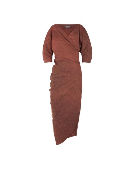 Cortana Red Kerze, burgunder leinenkleid