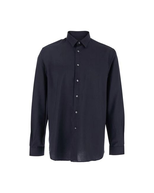 Casual Shirts di Low Brand in Blue da Uomo