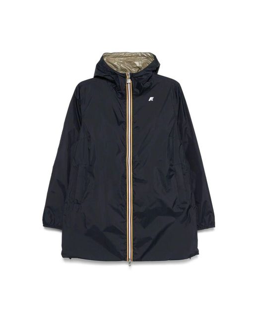 K-Way Blue Parkas