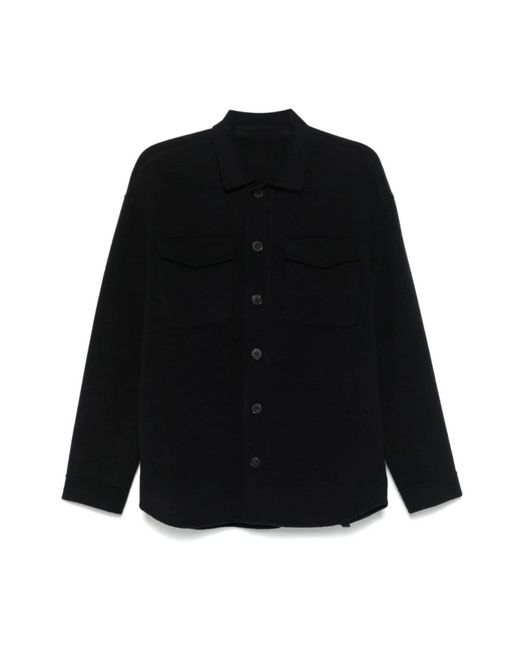 Casual Shirts di Low Brand in Black da Uomo