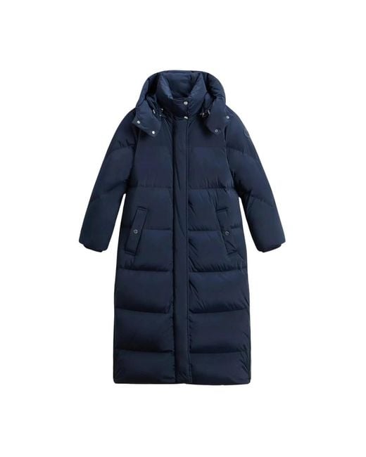 Woolrich Blue Down Coats