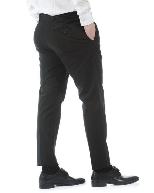 Daniele Alessandrini Black Jeans Trouser for men
