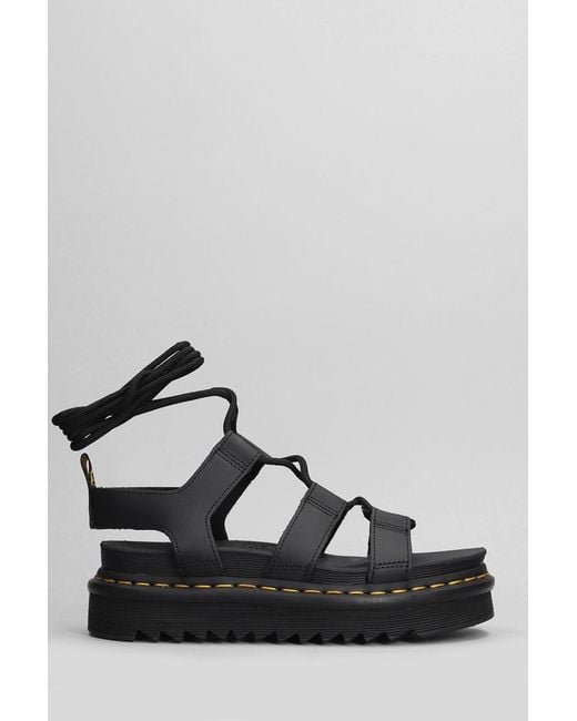 Dr. Martens Black Nartilla Sandals