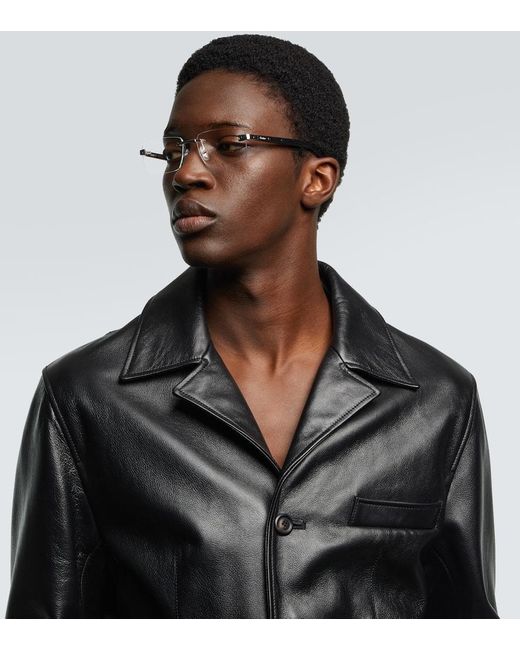 Gafas Rectangulares Santos De Cartier Cartier de hombre de color Metallic
