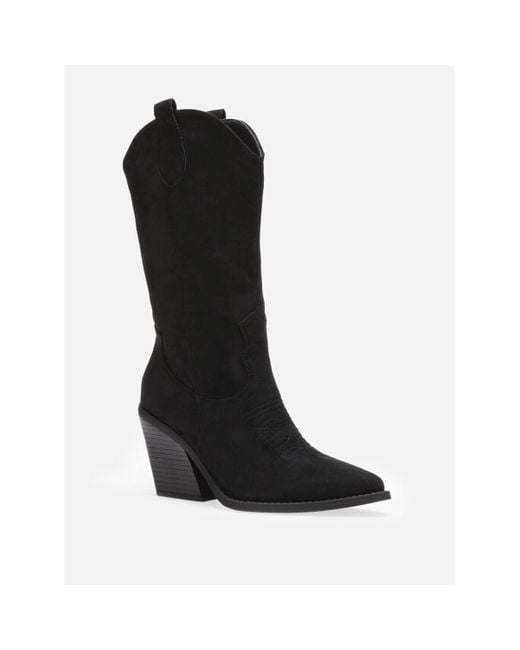 Bottes Bottes, cuissardes La Modeuse en coloris Black