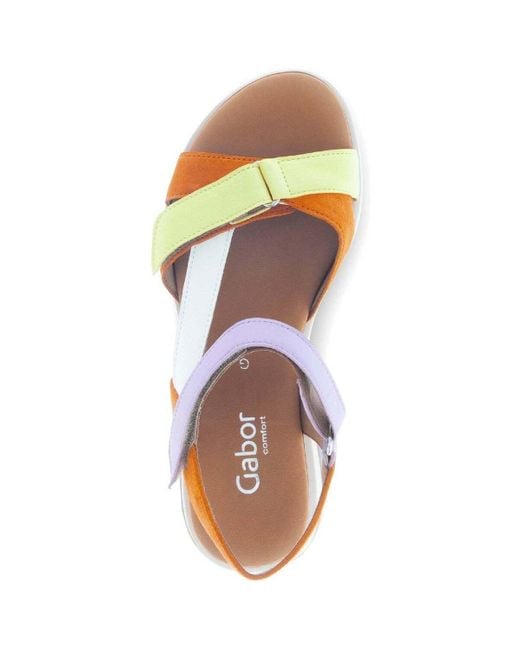 Sandales 62.845.35 Gabor en coloris Metallic