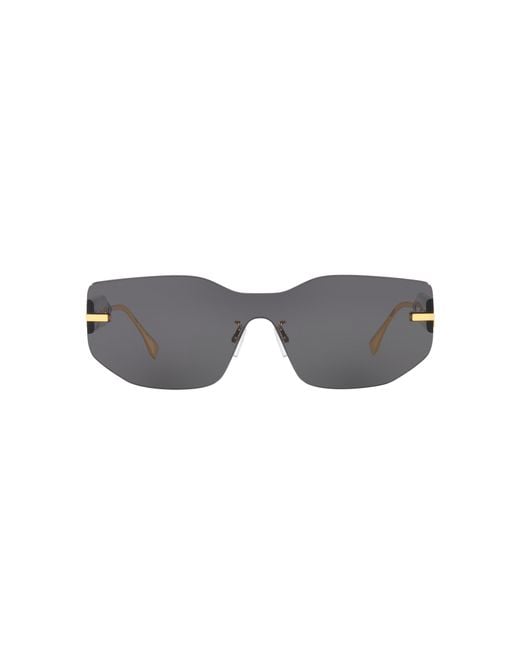 Fendi Vrouwelijk Sunglass Fe40066U in het Black