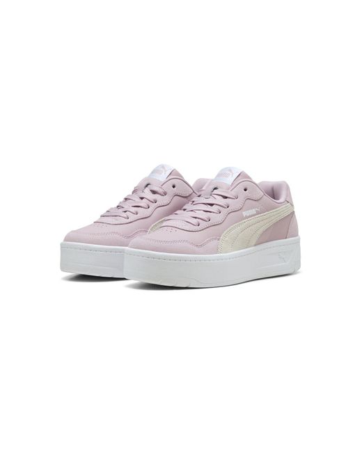 PUMA Multicolor Court Lally Skye Suede Sneakers Für Damen