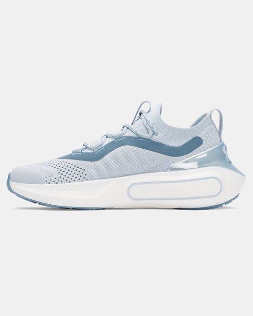Under Armour Blue Phantom 4 Chrome Shoes Calm Metallic Calm