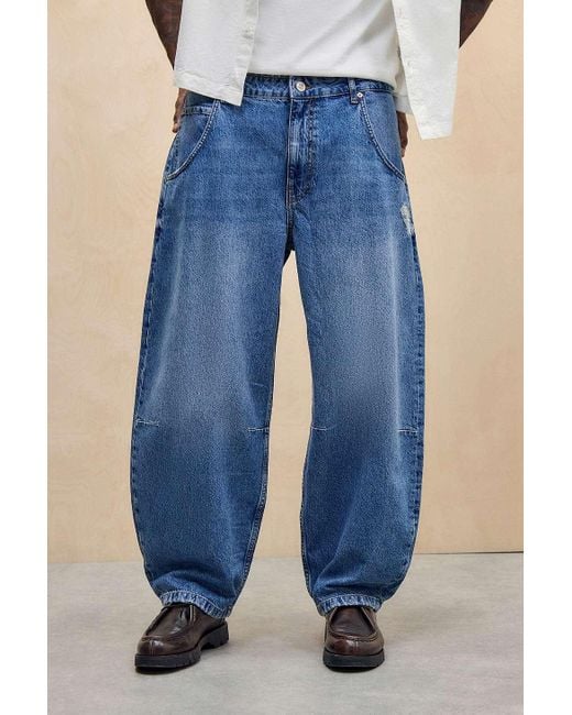 BDG Blue Cacoon Mid Wash Jeans for men