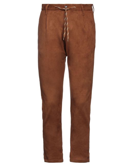 Daniele Alessandrini Brown Pants for men